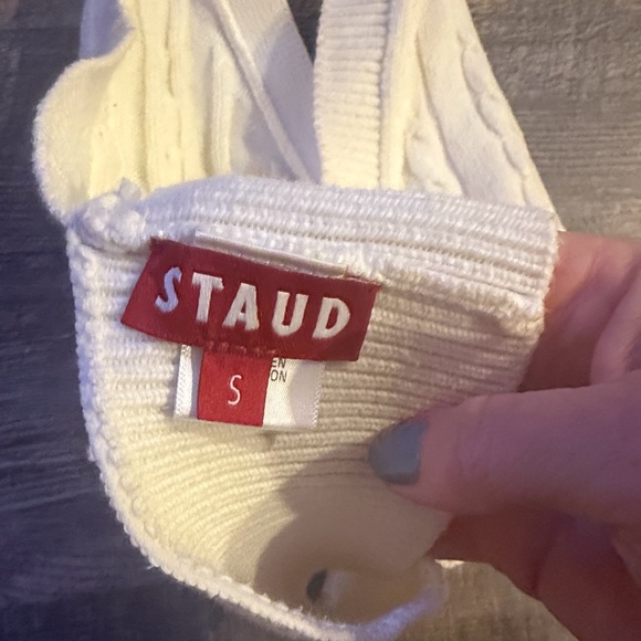 Staud Hadley  Cable Knit Halter Women - Picture 7 of 7